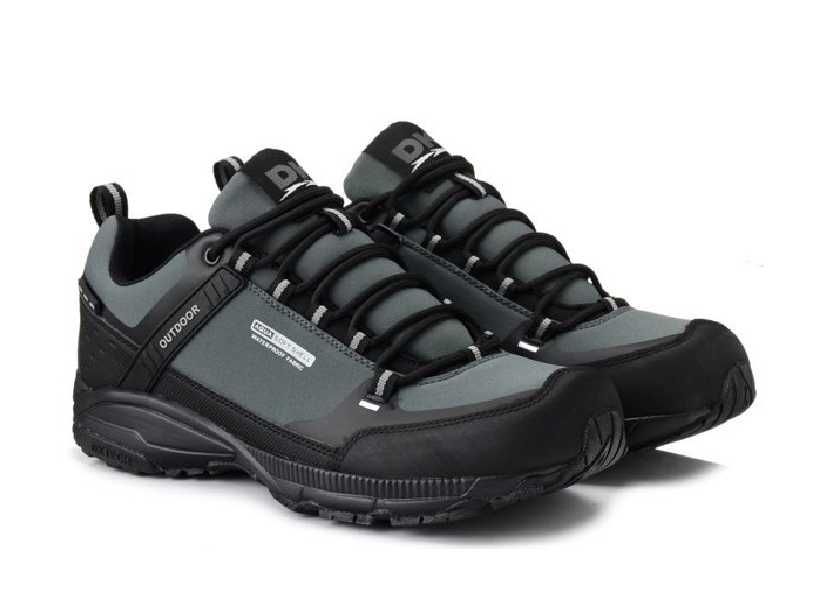 Szare Buty Trekkingowe 41-46 wodoodporne SoftShell HITY !!