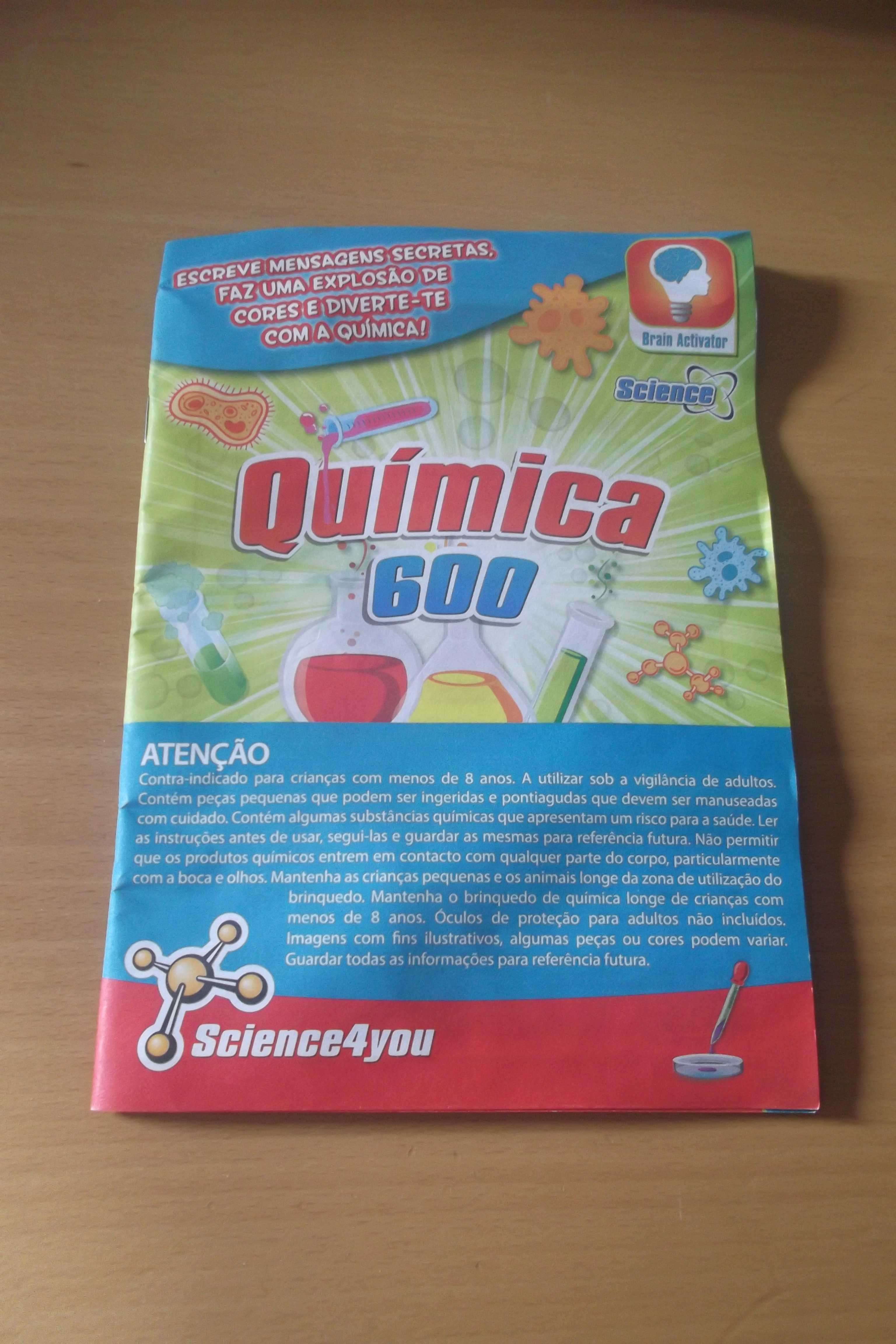 Kit para Experiências: "Química 600"