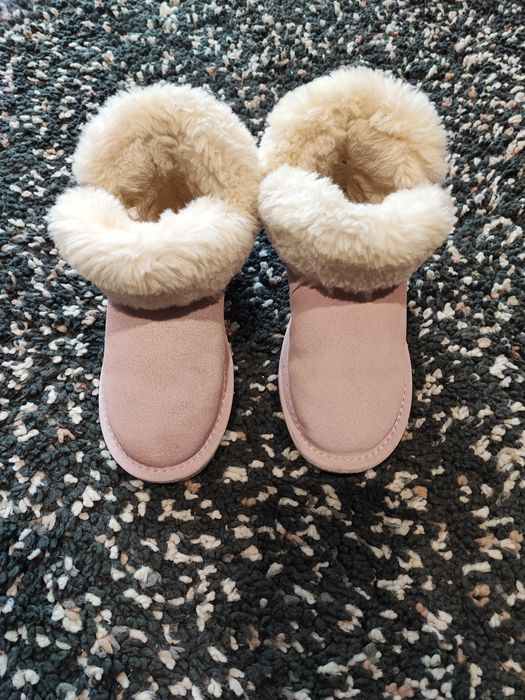Dziecięce Buty zimowe Biosoft z futerkiem roz 28