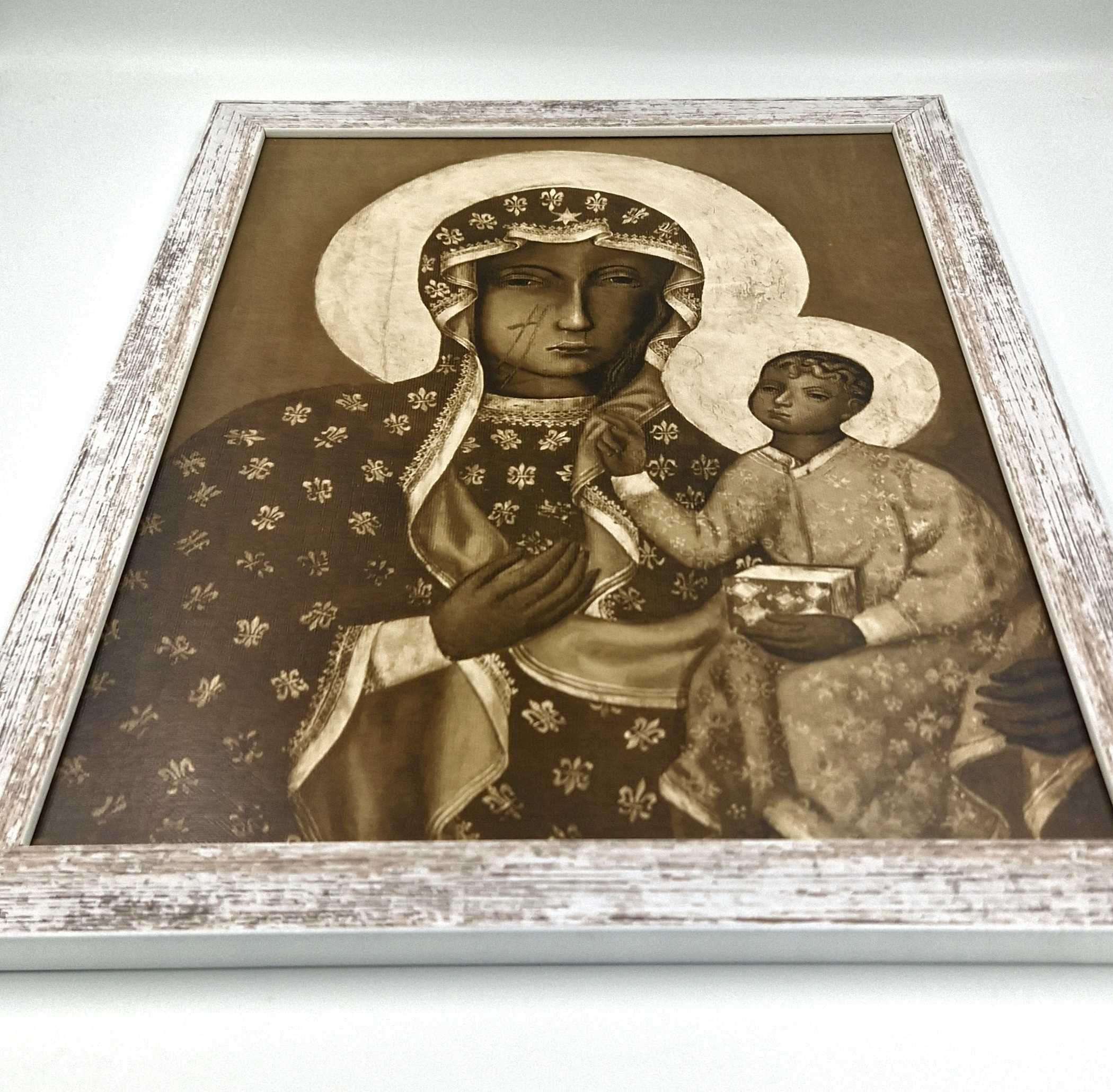Duży obraz Matka Boska Częstochowska na ścianę