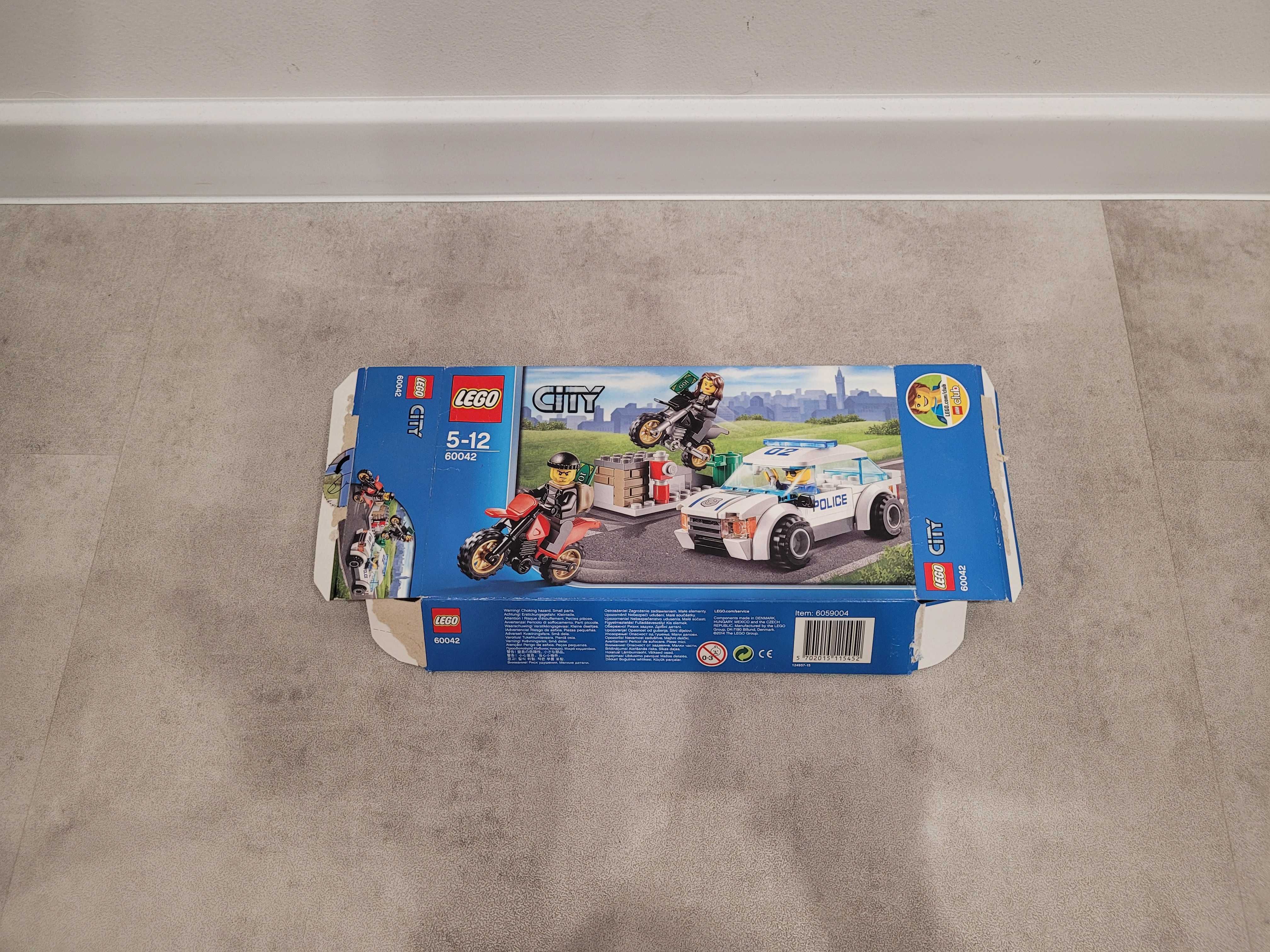 Pudełko do zestawu LEGO 60042 Box