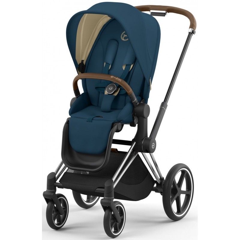 Cybex Priam 2 в 1 Mountain Blue Chrome Brown