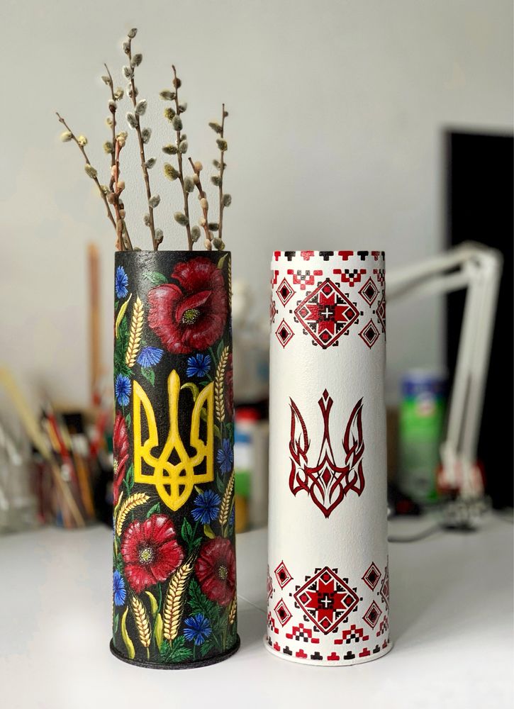Розпис гільз ПІД ЗАМОВЛЕННЯ! Тубус , трофей , сувенір