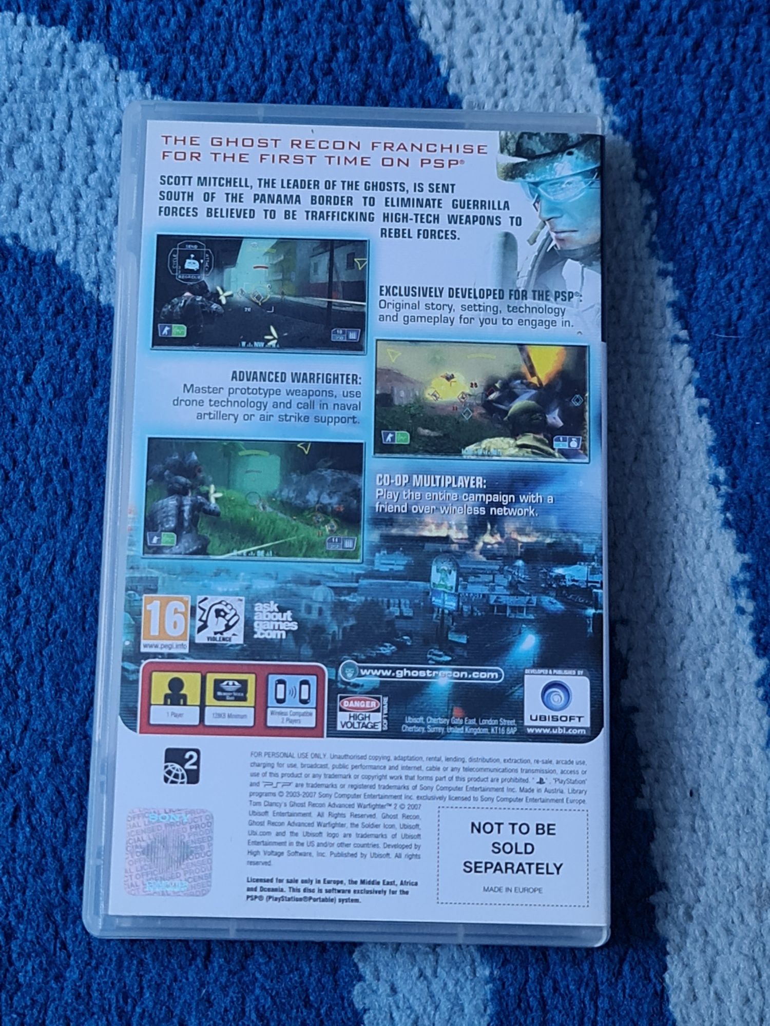 Ghost Recon Advanced Warfighter 2 PSP