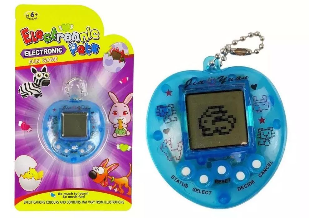 Tamagotchi zwierzątko niebieskie. Leantoys