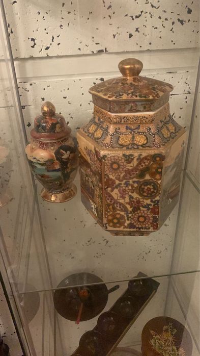 Pote Vintage satsuma chines