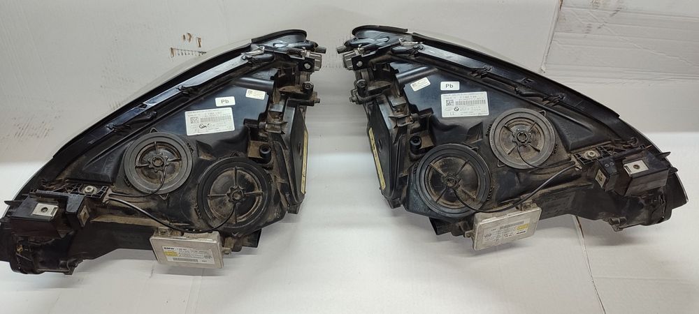 Lampy przód lewa prawa Bmw 7 F01 F02 2008 - 2015 Bi Xenon Led Skrętny