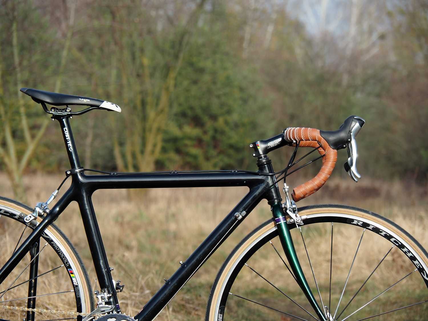 Klasyczny rower szosowy retro Trek 5000 karbon, Dura Ace, Ultegra