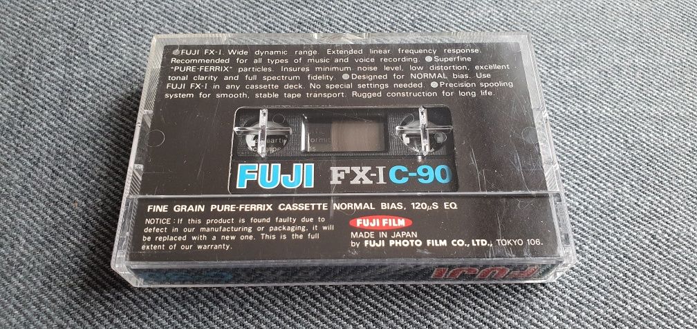 Kaseta FUJI FX-I C90 Unikatowa!