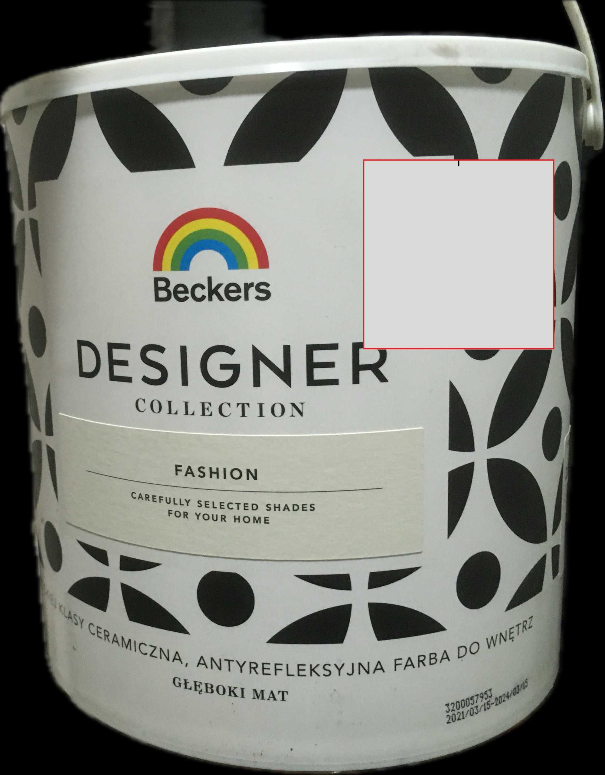 Farba Beckers Designer Collection "Fashion" kremowa 2,5L, 5szt.