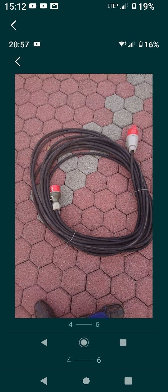 Kabel do siły 360 V 4 x 4.5