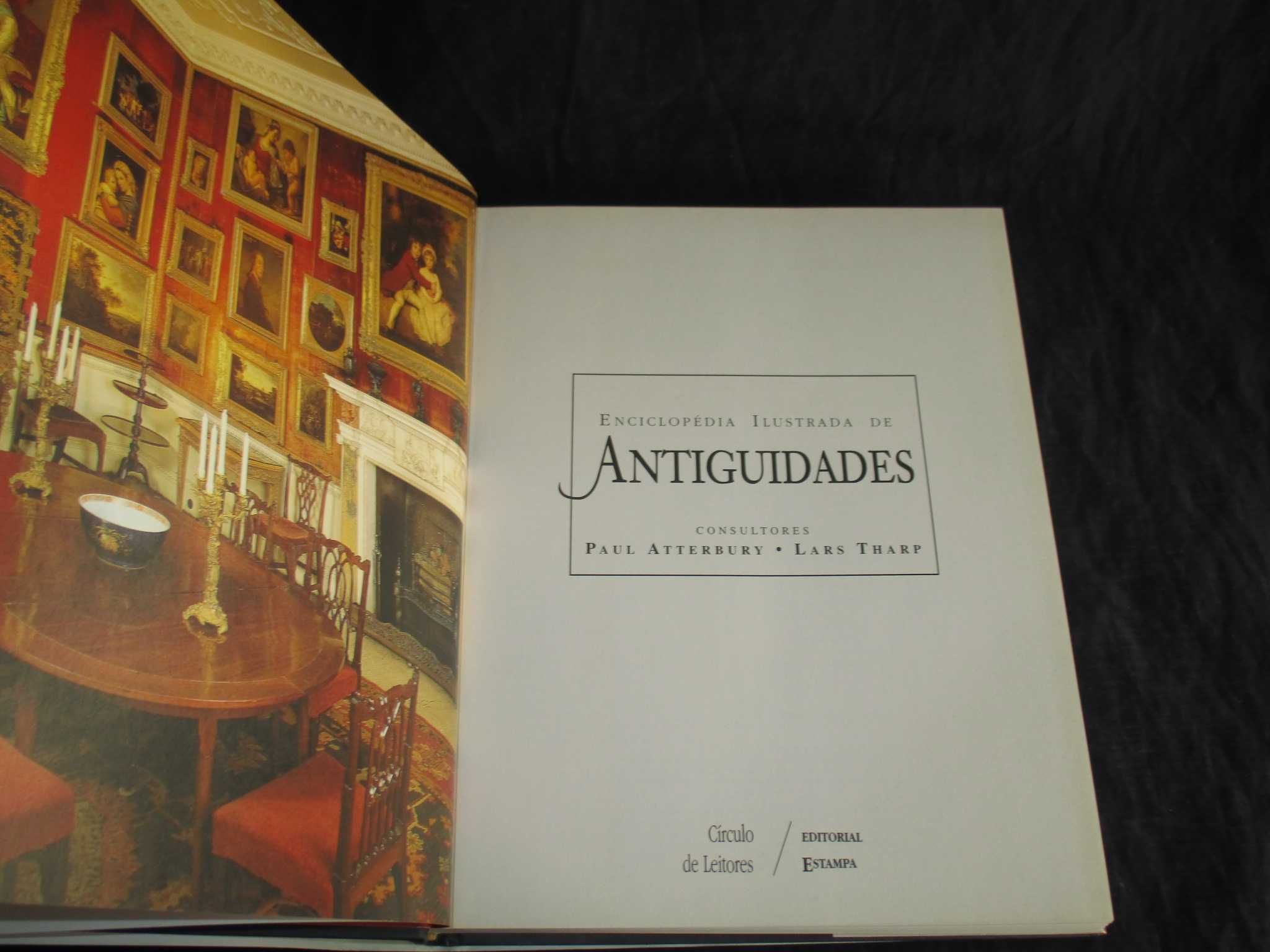 Livro Enciclopédia Ilustrada de Antiguidades