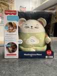Fisher-Price Mysz medytacyjna, pomoc w zasypianiu z lampką i muzyką