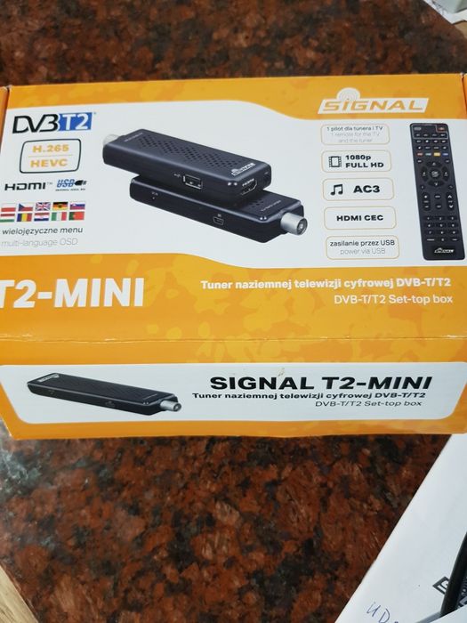 Tuner dvb t2 mini.