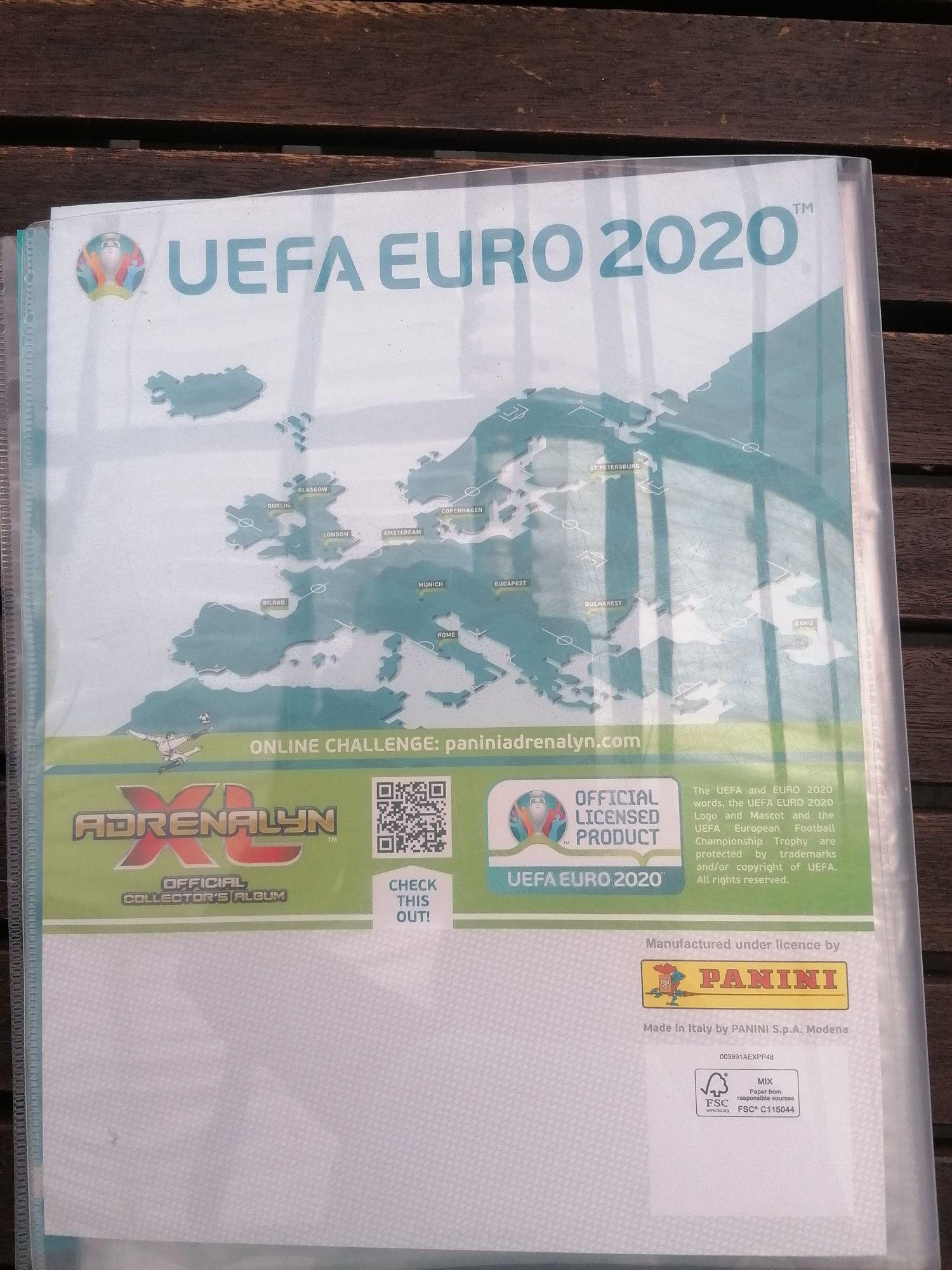 Karty piłkarskie UEFA EURO 2020
