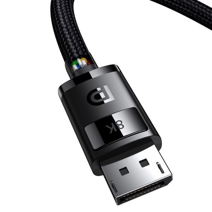 Kabel DisplayPort 8K 60Hz 2m Baseus High Definition Series - czarny