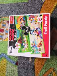 Puzzle Mickey Mousee dwa zestawy