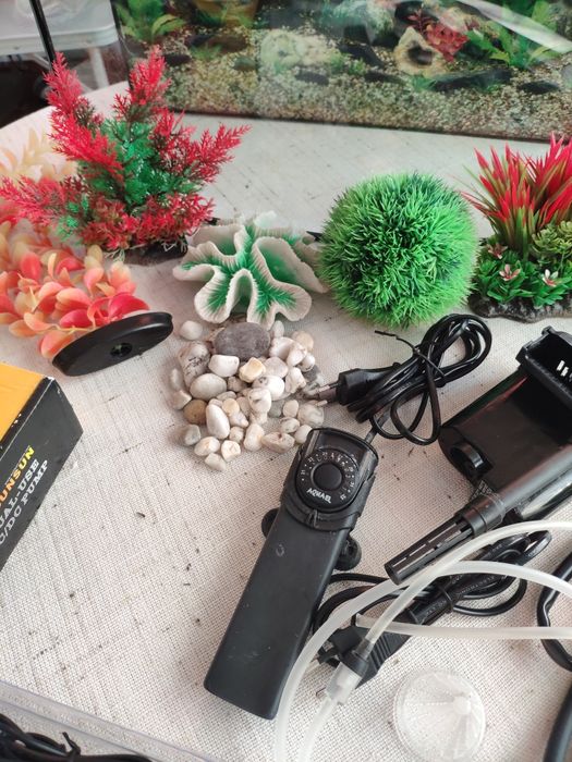 Аквариум 25л + полный комплект для содержания.