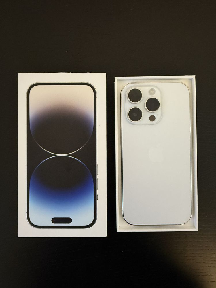 iPhone 14 Pro (128 GB) Silver – super stan, 2 lata.