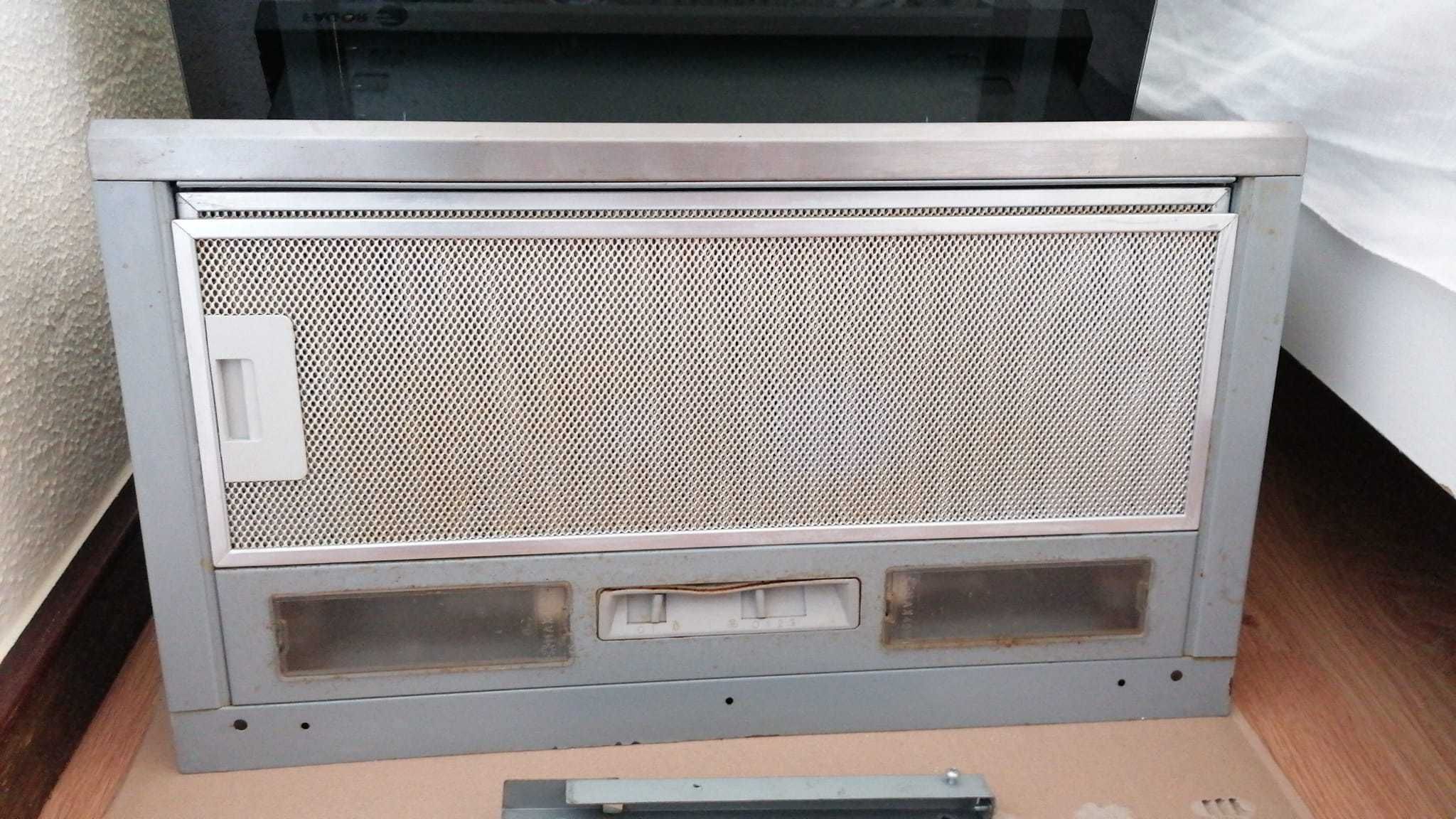 Placa a gás e exaustor Fagor