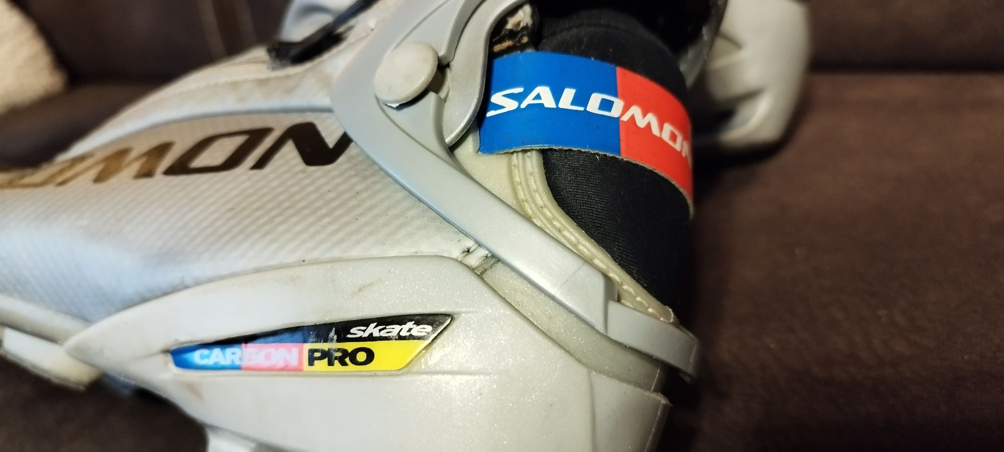 Zestaw narty biegowe  buty Salomon  40 SNS Pilot Profil