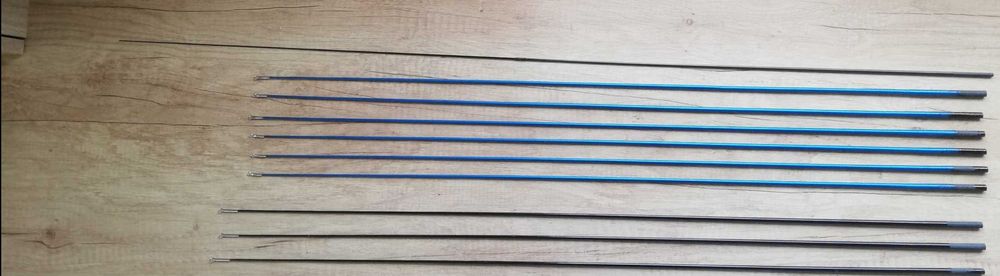 Szczytówka węglowa do wędki, bata