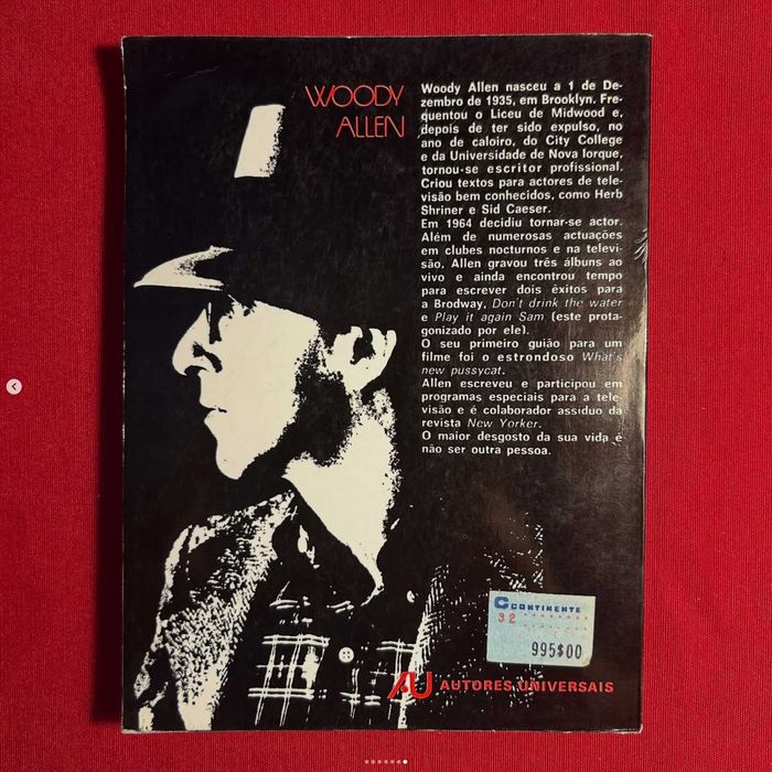 Sem penas Autor: Woody Allen (portes incluídos)