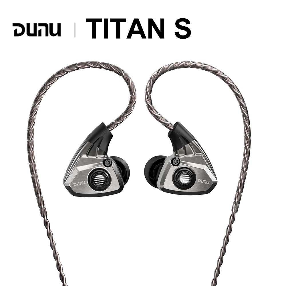 ⇒ DUNU Titan S (Grey) - динамические проводные мониторные наушники