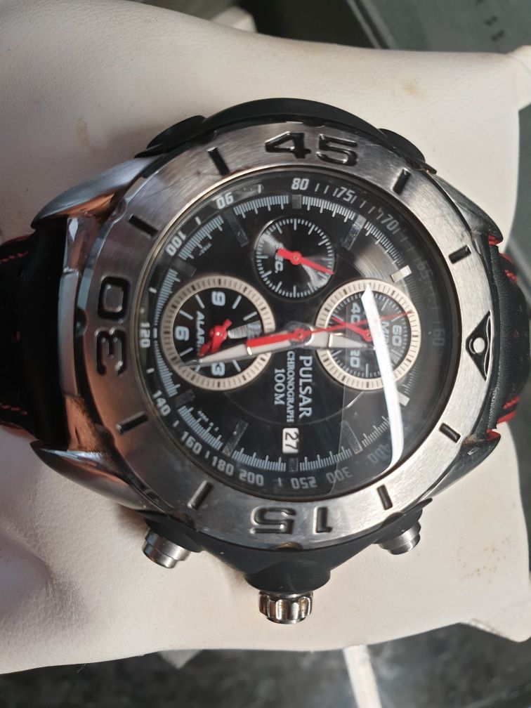 Relógio Homem Pulsar Chonograph PL7 YM22 Ref 611150
