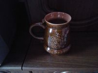 Керамическая ,пивная кружка.