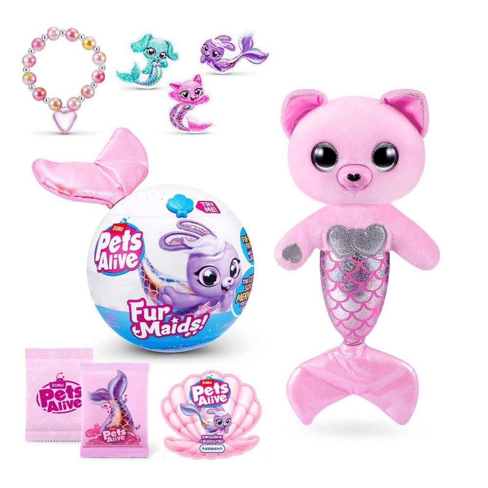 Pets Alive Furmaids Кошеня Цуценя Кролик  Перл 9555A