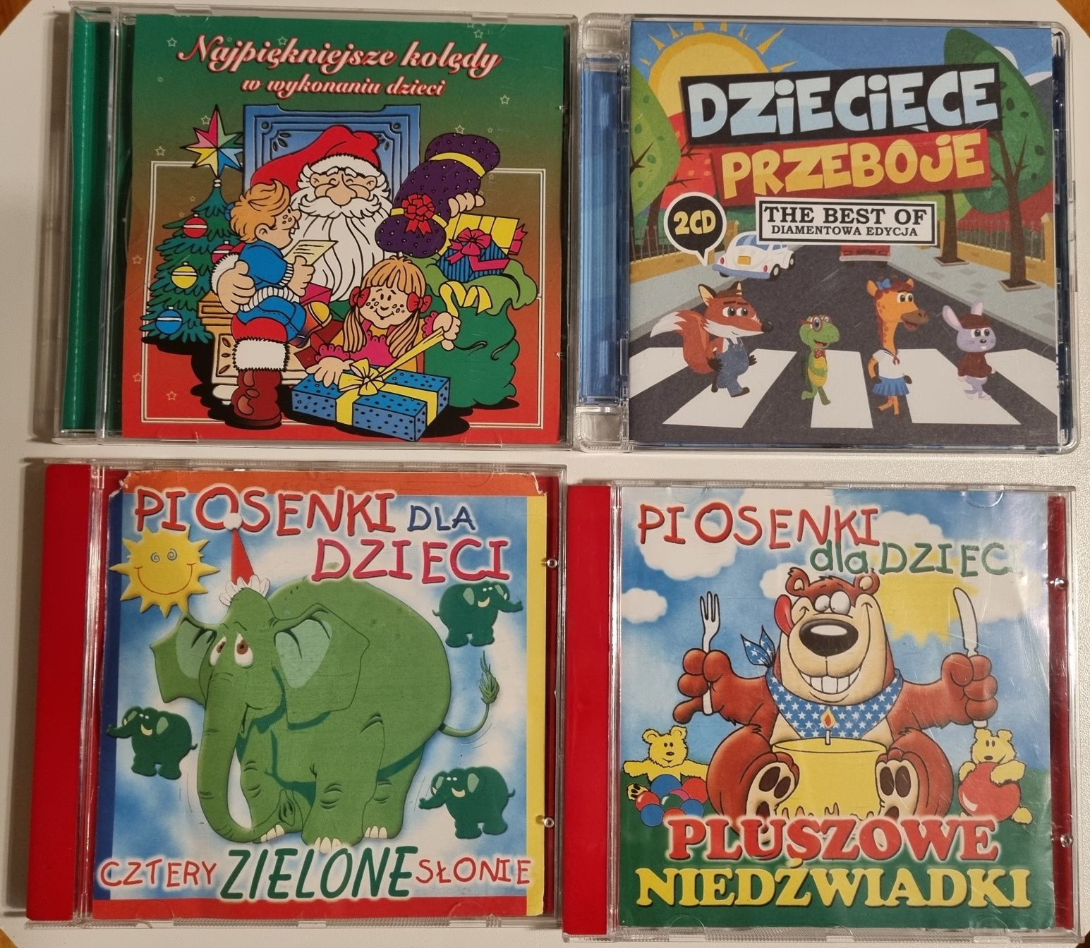 Płyty cd z muzyką i bajkami