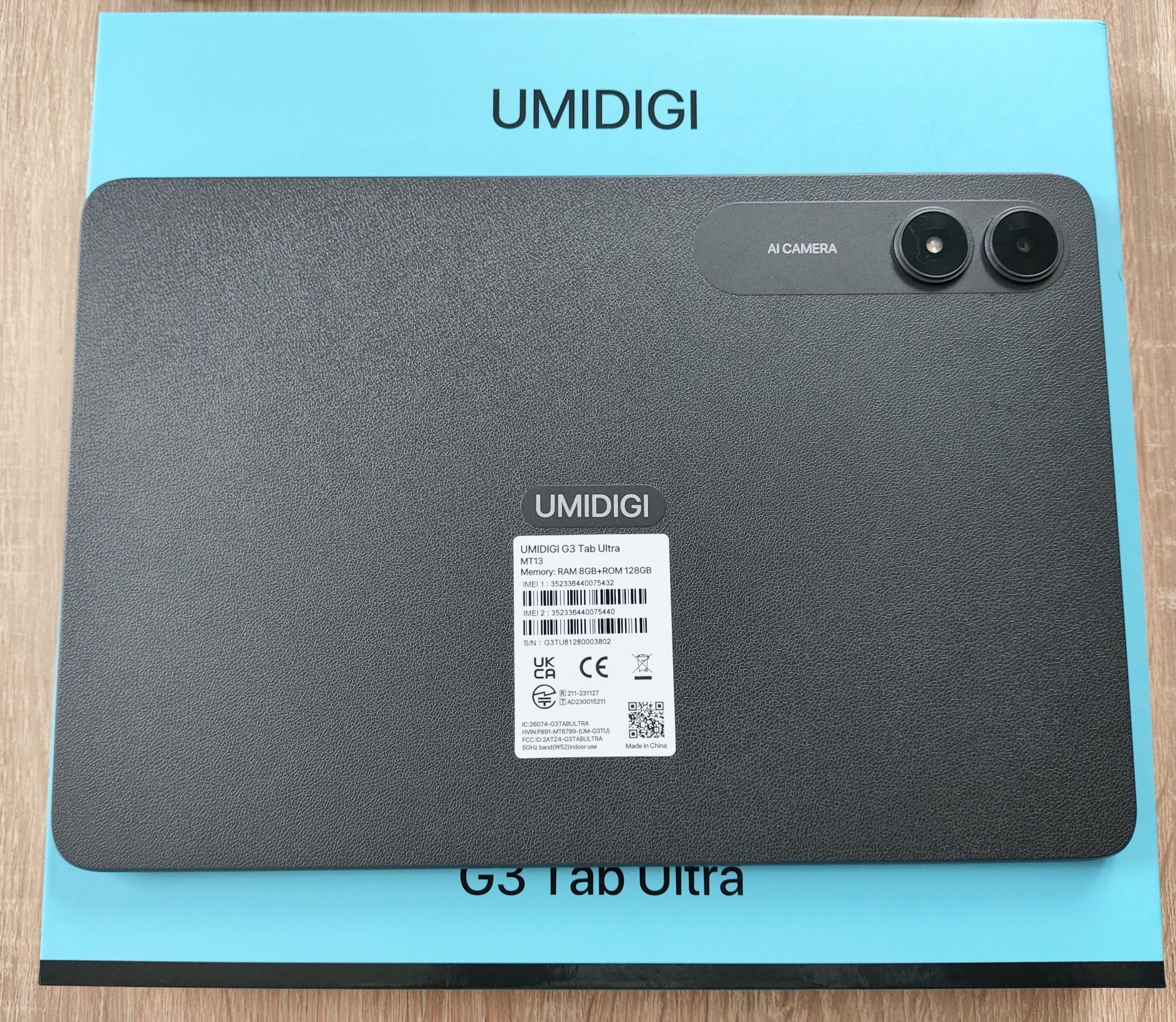 UMIDIGI G3 Tab Ultra 10.1" G99 планшет