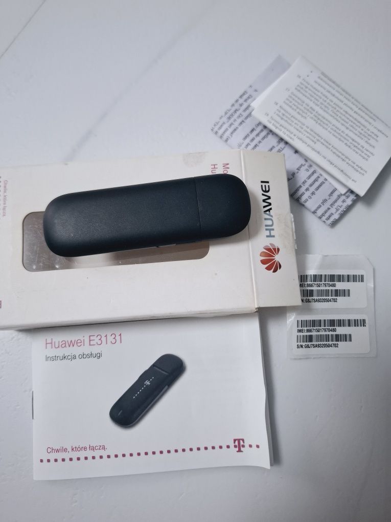 Modem USB  Huawei E3131 nowy karta sim router