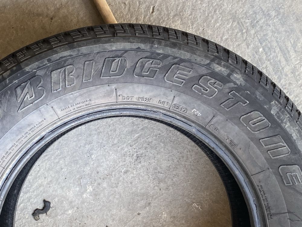 Шини резина bridgestone dueler 265/65 r17