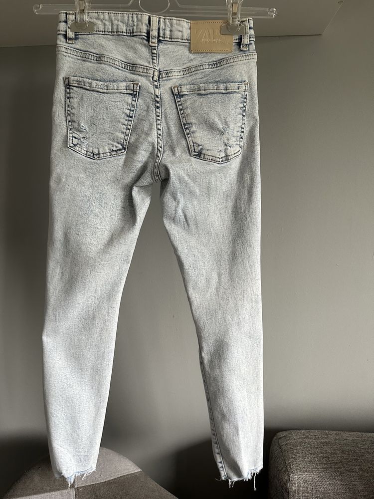 Jeansy spodnie Zara rozmiar 152