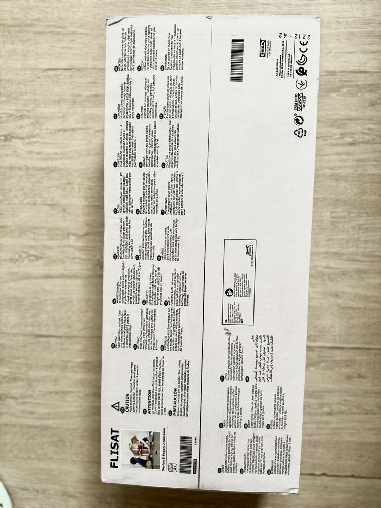 Flisat Ikea domek dla lalek półka