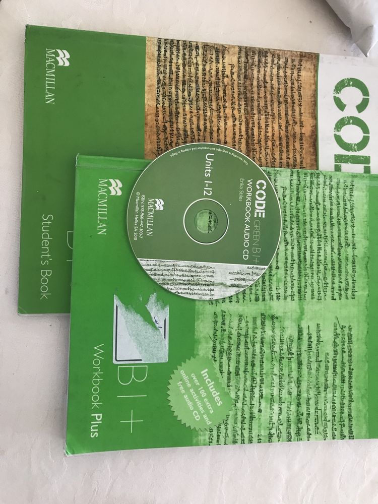 Code Green Workbook e Student s book B1+ mais Cd