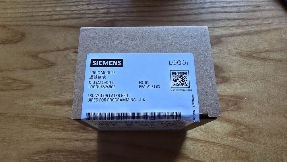 NOWY Moduł logiczny PLC LOGO! 12/24RCE