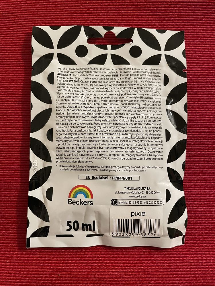 Tester koloru Dulux Magnat Beckers