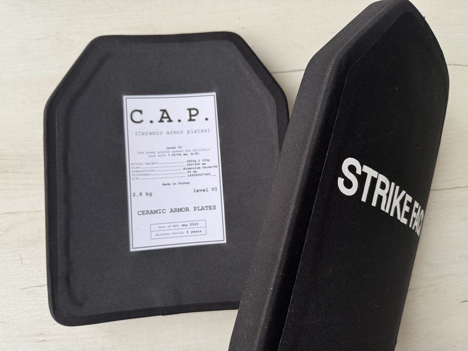 Керамічні Плити CAP Тупція 6клас захисту.  Пара 9500грн. Сертифіковані