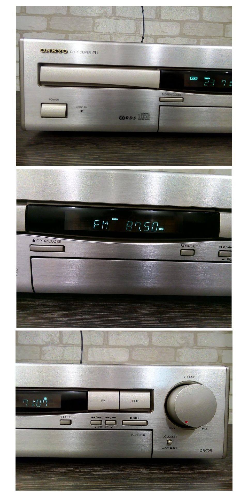 Onkyo CR 70 CD Receiver