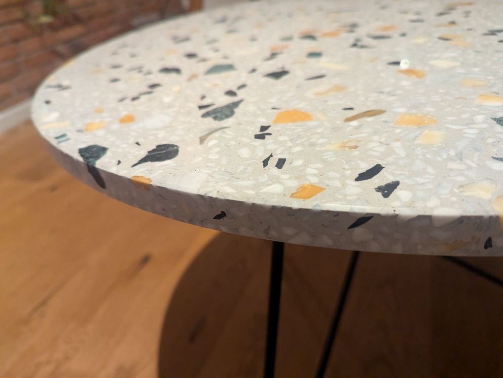 Stolik kawowy Terrazzo oryginalny kamień