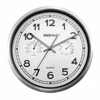 Zegar ścienny Kinghoff 30cm + PRICESIO PROTECT - Gwarancja na 3 lata
