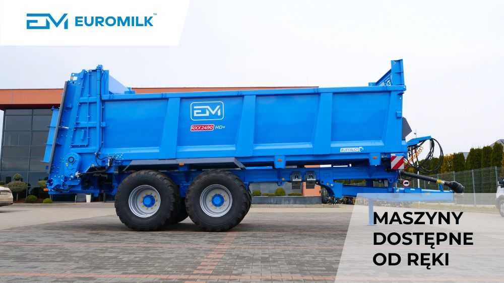 Rozrzutnik obornika EUROMILK Buffalo RXX 2490HD+ (24,8 m3 ) OD RĘKI
