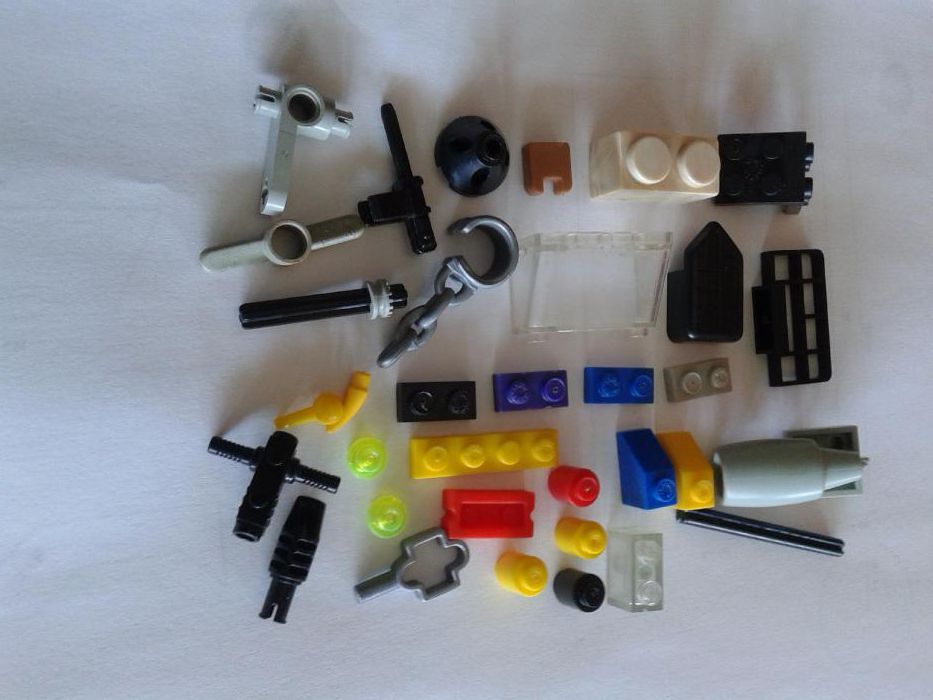 Lote de peças tipo Lego
