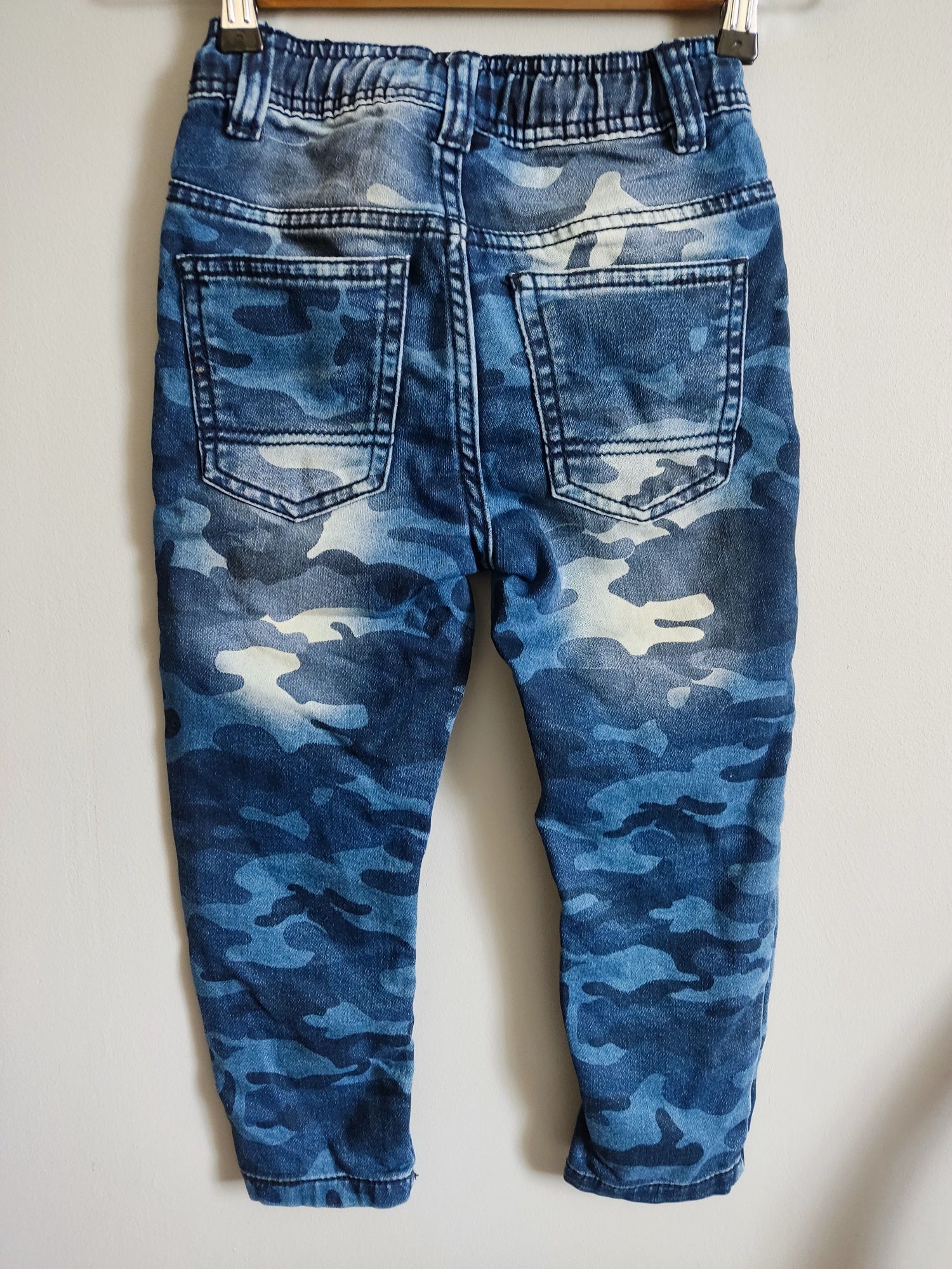 CoolClub spodnie moro jeansowe r.110