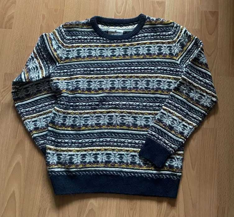 Sweter we wzory Tom Tailor M norweskie folk etno