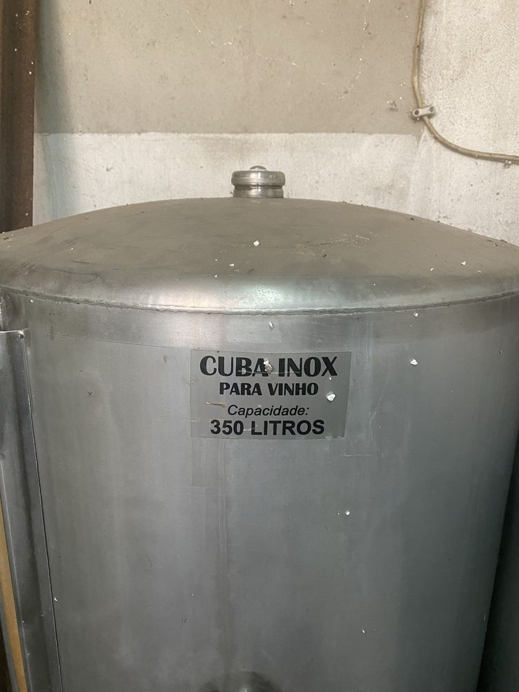 Cuba inox Vinho 350L