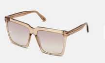 Tom Ford FT0764 - 01B Sabrina okulary przeciezloneczne